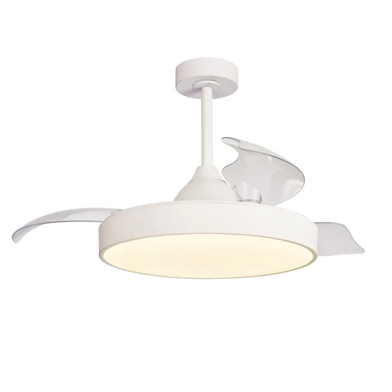 Plafoniera cu ventilator ALASKA 8752 Mantra LED, Alb, Spania