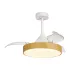 Plafoniera cu ventilator ALASKA 8756 Mantra LED, Lemn, Spania