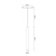 Pendul Sina Magnetica MAGNETO 8822 Mantra LED, Negru, Spania