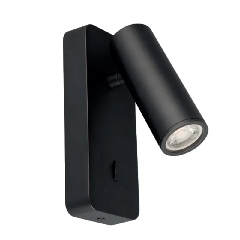 Aplica Dormitor NOTTE 8874 Mantra GU10, Negru, Spania