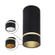 Downlight Aplicat SPLIT 8885 Mantra GU10, Negru, Spania