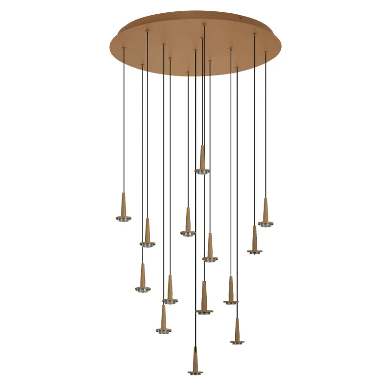 Baza Suspensie ANDROMEDA 8935 Mantra LED, Auriu, Spania