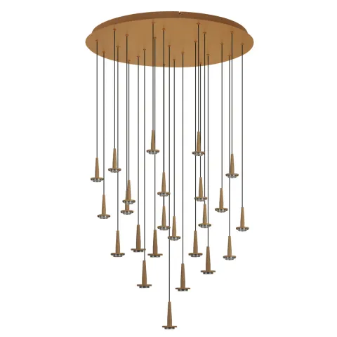 Baza Suspensie ANDROMEDA 8937 Mantra LED, Auriu, Spania