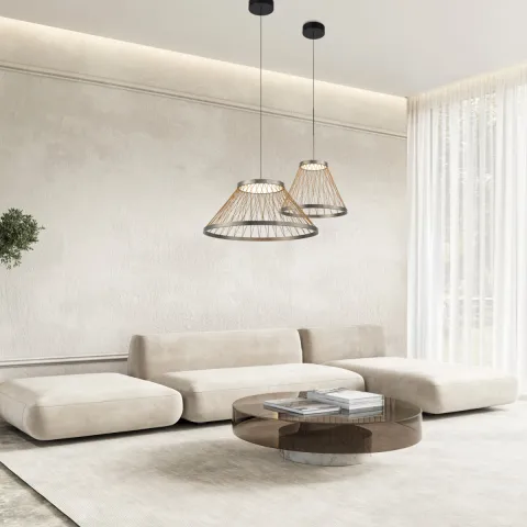 Pendul SPIDER 8949 Mantra LED, Gri, Spania