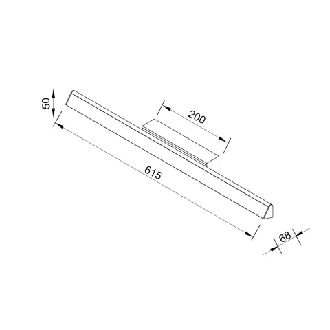 Aplica LINEAL 8962 Mantra LED, Alb, Spania