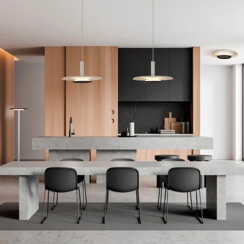 Pendul TINA 9001 Mantra LED, Alb, Spania