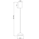 Pendul PICCOLA 9033 Mantra LED, Negru, Spania