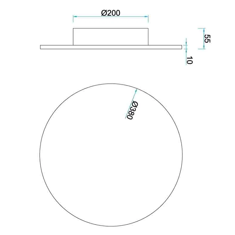 Aplica BORA BORA C0130 Mantra LED, Alb, Spania