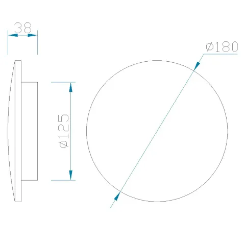 Aplica BORA BORA C0132 Mantra LED, Negru, Spania