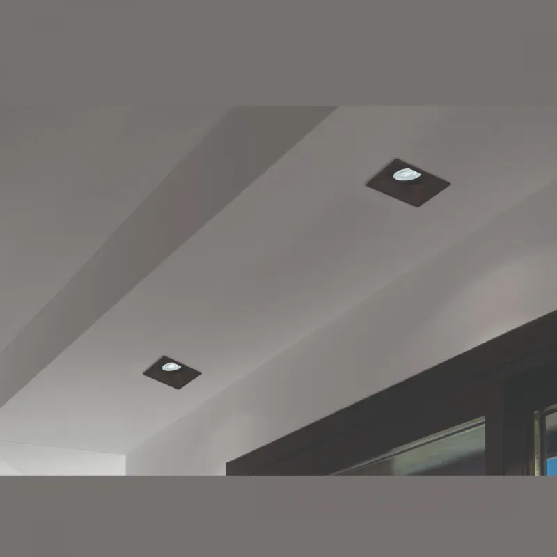 Downlight Incastrat COMFORT GU10 C0165 Mantra GU10, Negru, Spania