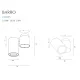 Spot Aplicat BARRO C0035 Max Light GU10, Negru, Polonia