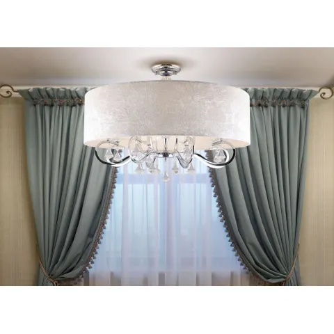 Lustra Plafon AMSTERDAM C0059 Max Light E14, Crom, Polonia