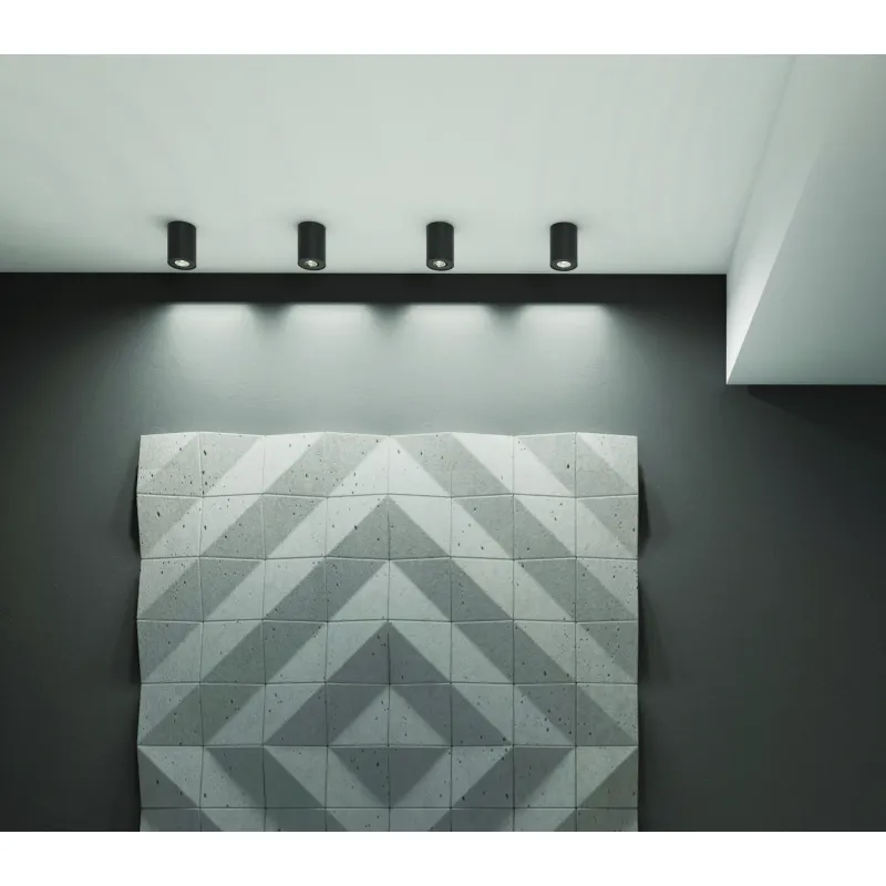 Spot Aplicat BASIC ROUND C0068 Max Light GU10, Negru, Polonia