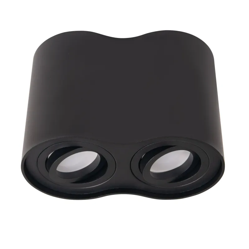 Spot Aplicat BASIC ROUND C0086 Max Light GU10, Negru, Polonia