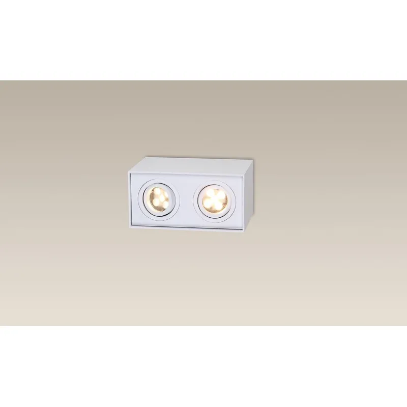 Spot Aplicat BASIC SQUARE C0088 Max Light GU10, Alb, Polonia