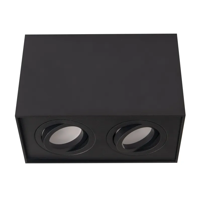 Spot Aplicat BASIC SQUARE C0089 Max Light GU10, Negru, Polonia