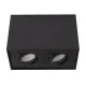 Spot Aplicat BASIC SQUARE C0089 Max Light GU10, Negru, Polonia