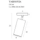 Spot Aplicat VARSOVIA C0146 Max Light GU10, Alama, Polonia