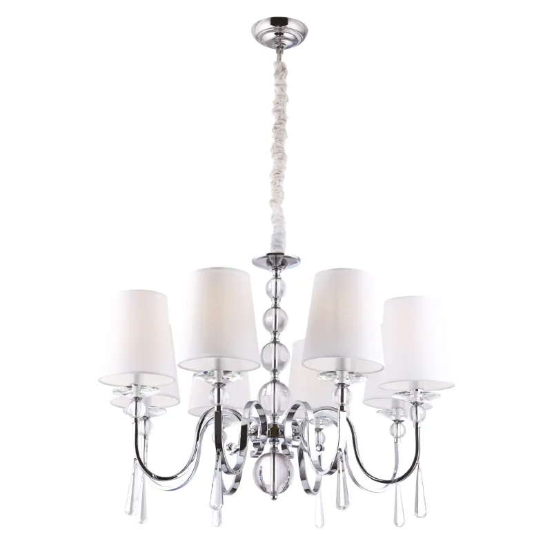 Candelabru CHARLOTTE P0110 Max Light E14, Crom, Polonia
