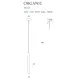 Pendul ORGANIC I P0171 Max Light LED, Cupru, Polonia