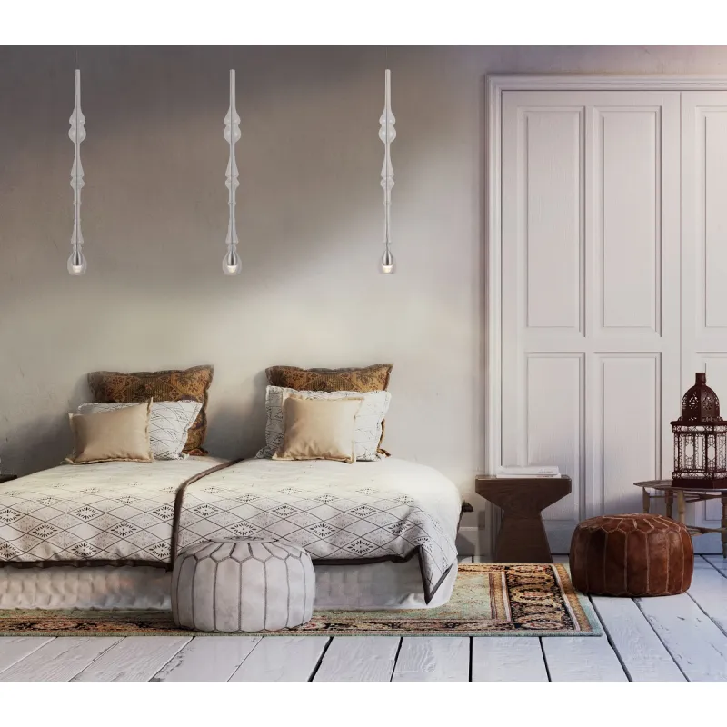 Pendul MURANO P0248 Max Light LED, Crom, Polonia