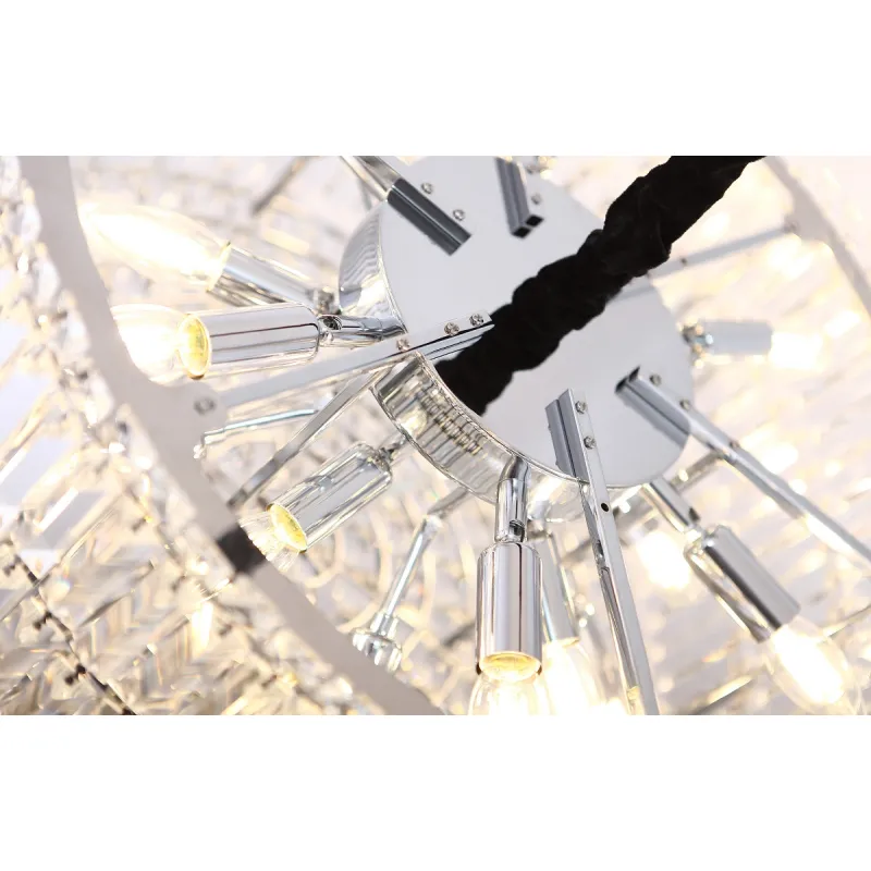 Candelabru PUCCINI P0268 Max Light E14, Crom, Polonia