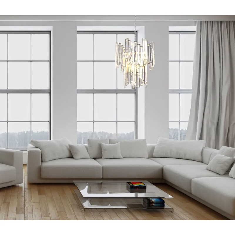 Suspensie NEMO P0339 Max Light E14, Crom, Polonia