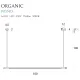 Suspensie ORGANIC P P0354 Max Light LED, Negru, Polonia