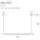 Suspensie ORGANIC P P0355 Max Light LED, Crom, Polonia