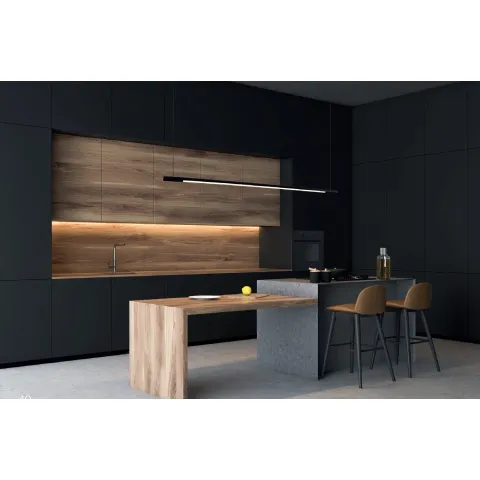 Suspensie ORGANIC P P0358D Max Light LED, Negru, Polonia