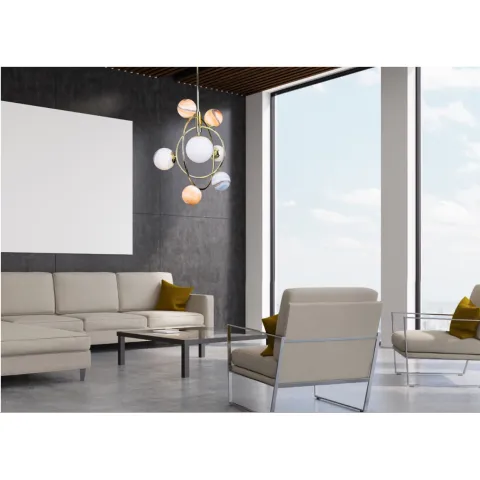 Candelabru COSMOS P0378 Max Light G9, Auriu, Polonia