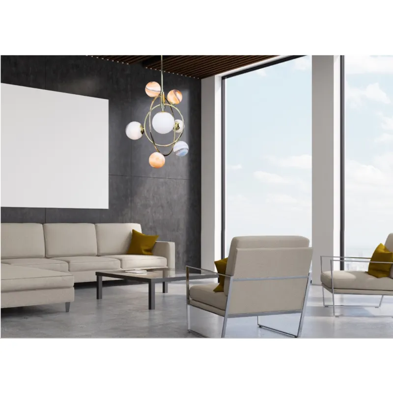 Candelabru COSMOS P0378 Max Light G9, Auriu, Polonia