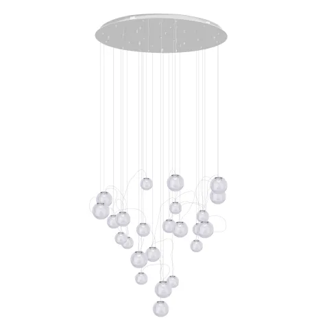 Suspensie ZOE P0386 Max Light LED, Crom, Polonia