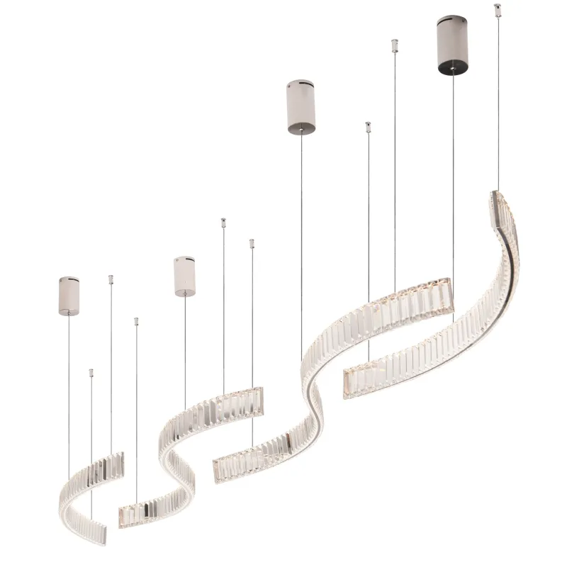 Suspensie SAPHIR P0392 Max Light LED, Crom, Polonia