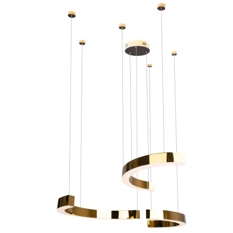 Suspensie LOTUS P0394D Max Light LED, Auriu, Polonia