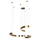 Suspensie LOTUS P0394D Max Light LED, Auriu, Polonia