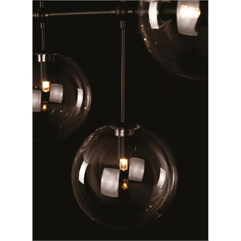 Candelabru LOLLIPOP7 P0396 Max Light G9, Negru, Polonia