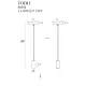 Pendul TODI P0398 Max Light E27, Negru, Polonia