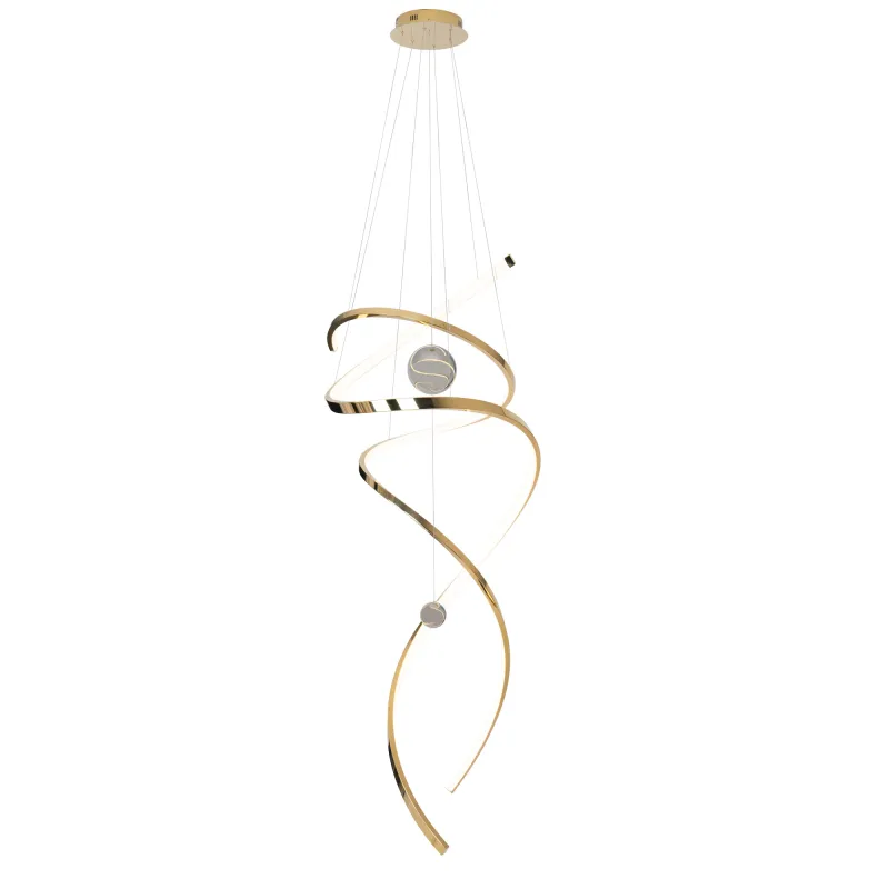 Suspensie RITZ P0427D Max Light LED, Auriu, Polonia