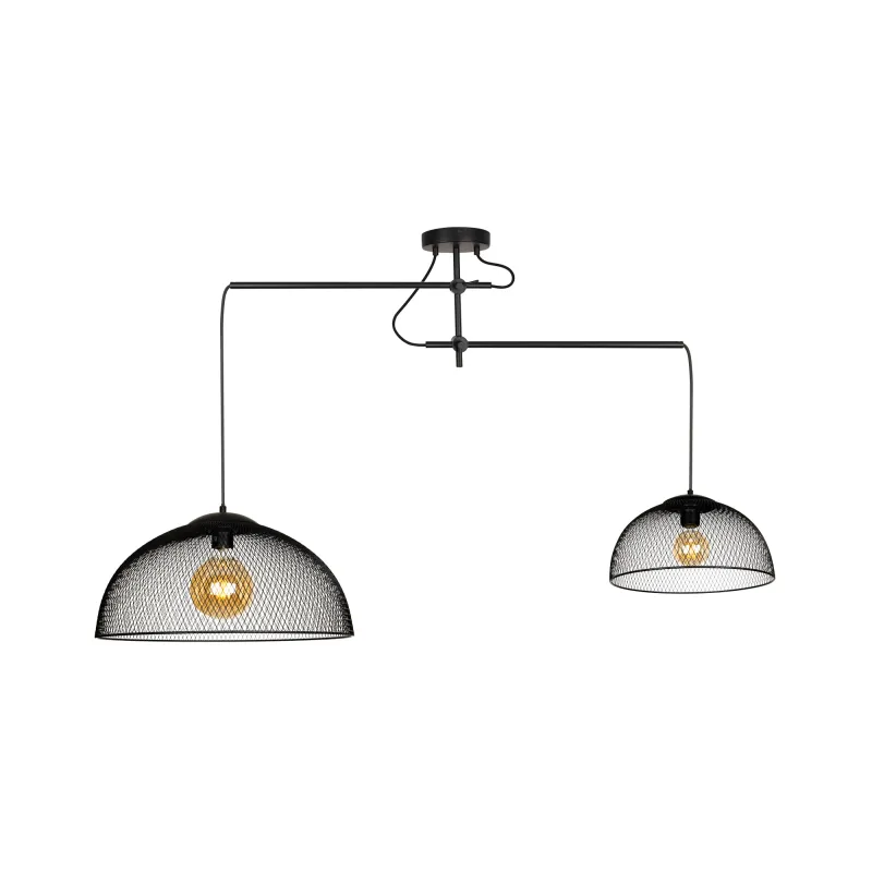 Suspensie CONCEPT P0455 Max Light E27, Negru, Polonia