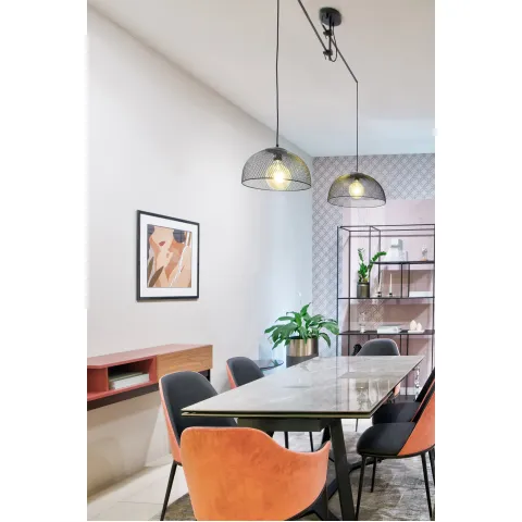 Suspensie CONCEPT P0455 Max Light E27, Negru, Polonia