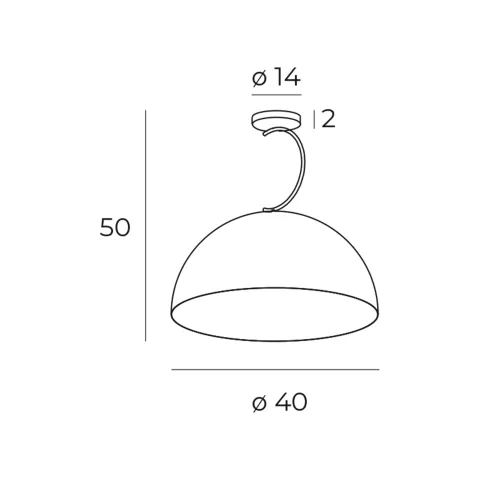 Pendul TWENTY P0463 Max Light E27, Negru, Polonia