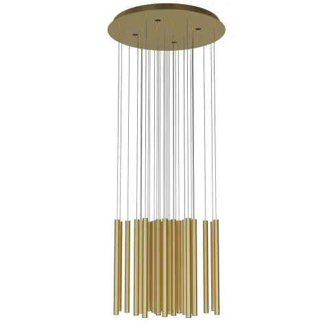 Suspensie ORGANIC Ix33 P0476D Max Light LED, Auriu, Polonia