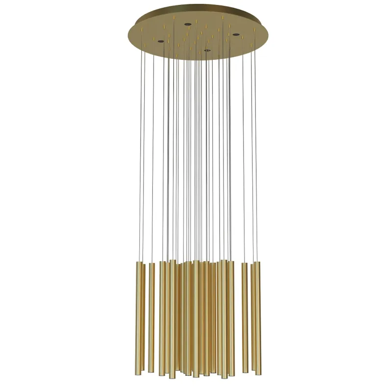 Suspensie ORGANIC Ix33 P0476D Max Light LED, Auriu, Polonia