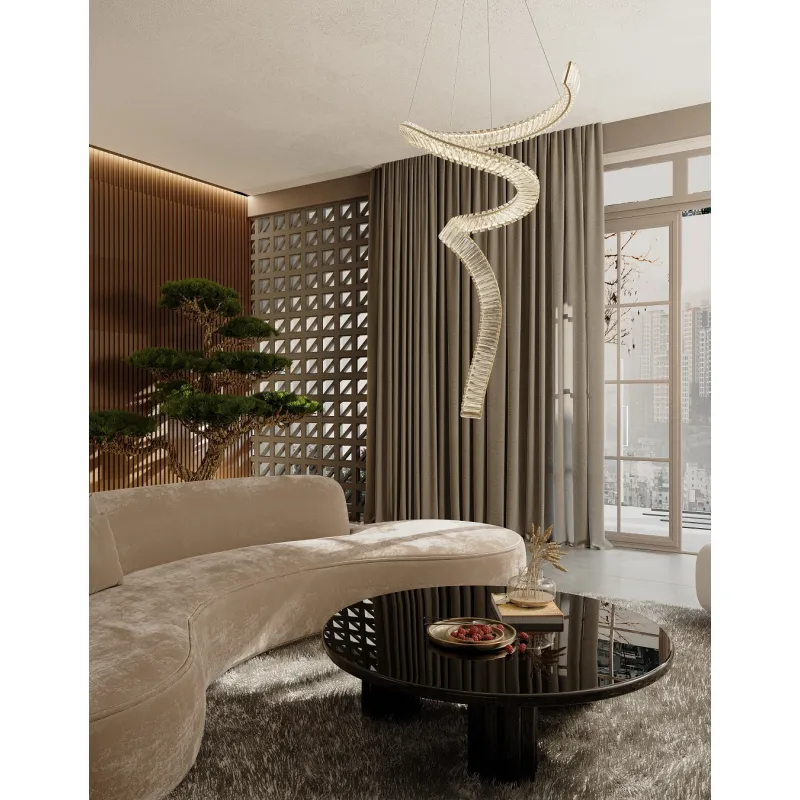 Suspensie CHARME P0477 Max Light LED, Auriu, Polonia
