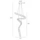 Suspensie CHARME P0477 Max Light LED, Auriu, Polonia