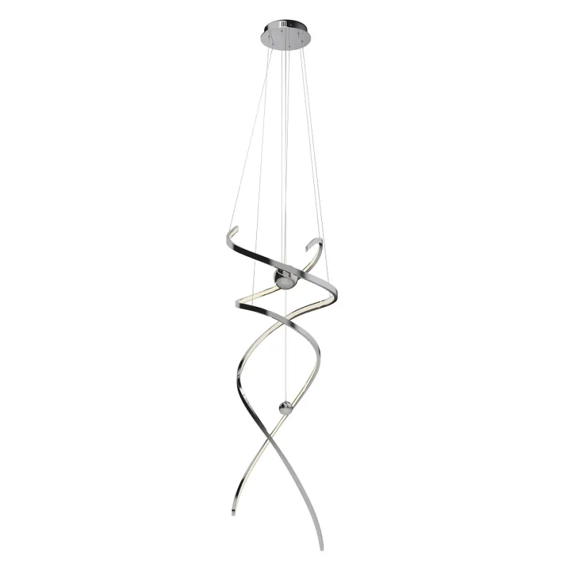Suspensie RITZ P0482D Max Light LED, Crom, Polonia