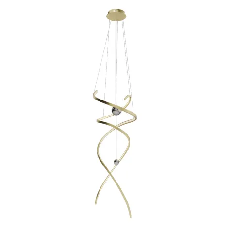 Suspensie RITZ P0483D Max Light LED, Auriu, Polonia