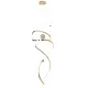 Suspensie RITZ P0500D Max Light LED, Negru, Polonia