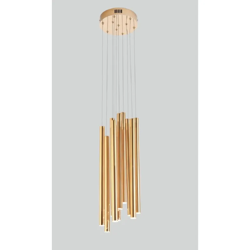 Suspensie ORGANIC P0524D Max Light LED, Auriu, Polonia